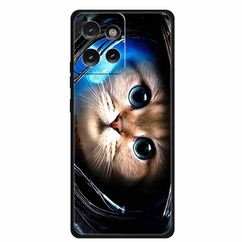 For Motorola Moto G75 5G Case Animals Soft Silicone TPU Phone Cases Back Cover for MotoG75 Shockproof Protective New Cool Fundas