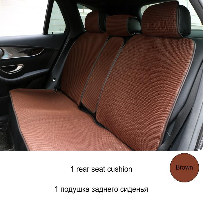 1 zadní nebo 2 přední prodyšný polštář automobilového sedadla / 3D vzduchová síťovina potahová rohož pro autosedačku vhodná pro většinu osobních automobilů, nákladních automobilů, SUV Protect