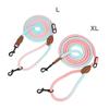 Hands Free Dog Leash Multifunctional Dog Running Leash for Dog Walking Adjustable Crossbody Dogs Training Nylon Double Leashes