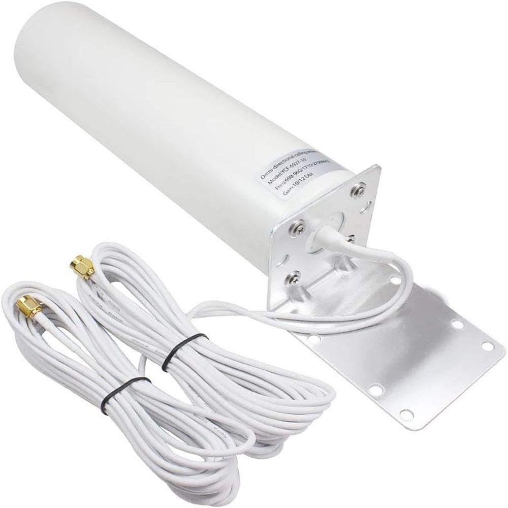 Nagy erősítésű 10-12dBi Kültéri Dupla SMA Apa Antenna 3G 4G LTE Router Jel Erősítő