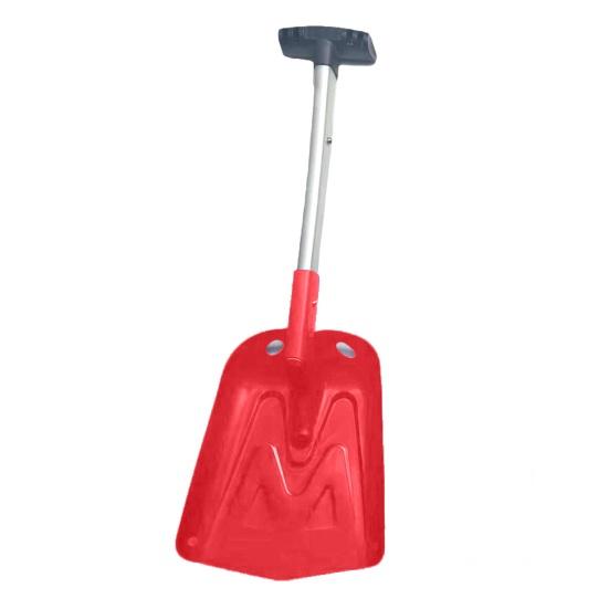 

Car Snow Shovel Lightweight Aluminum Alloy Foldable Snow Shovel with Ergonomic Non-Slip D-Handle Snow Removal Gardening Tool червоний