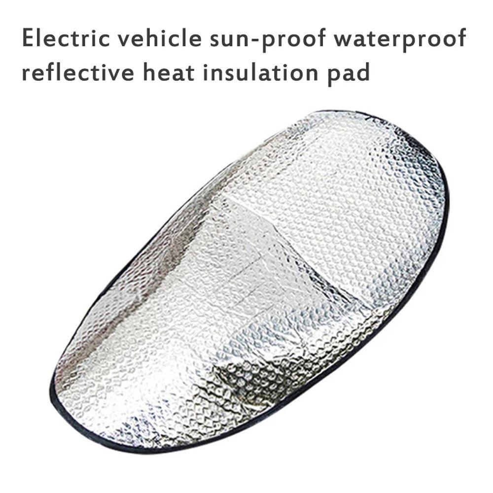 

Антисолнечный коврик для мотоцикла, изоляционные подушечки, солнцезащитный коврик для скутера, чехол для сиденья мотоцикла, солнцезащитный крем, чехол для сиденья