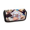 Cartoon One Piece Multi-layer Flip Pencil Case For Boy/Girls Best Gifts Large Capacity Durable Teenagers Pen Bag School Supplies