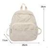 Fashion Backpack for Teen Girls Knapsacks Corduroy Portable Lightweight Daypack Rucksack