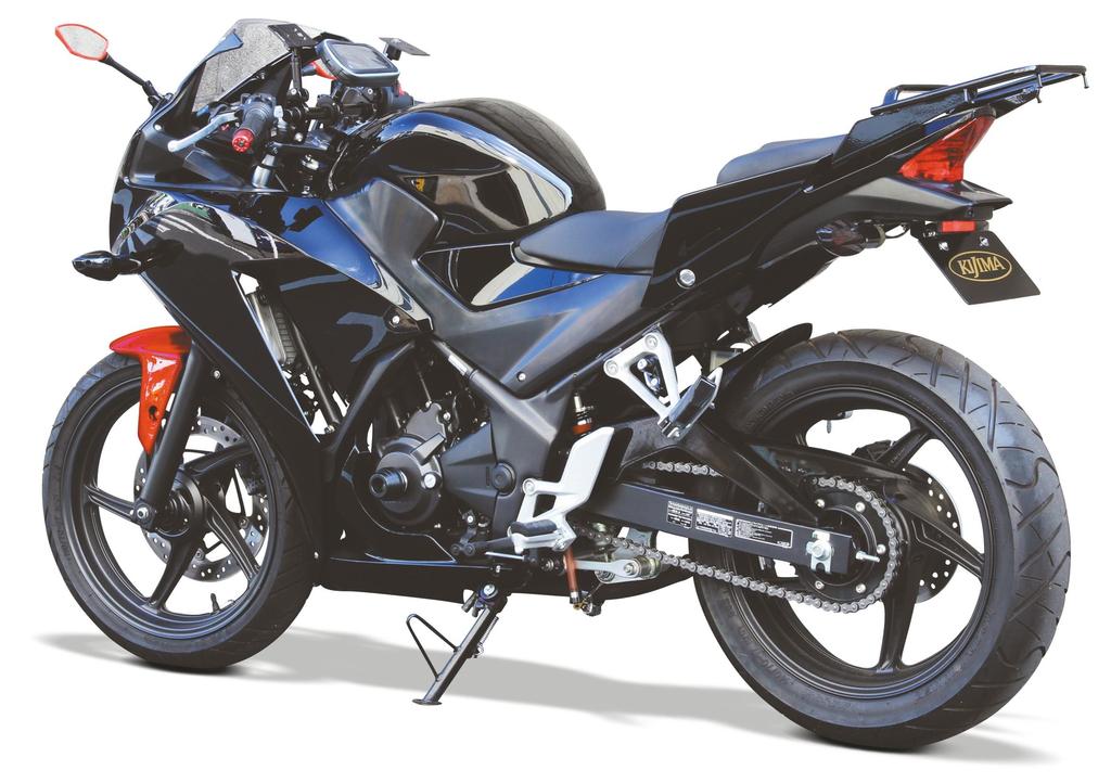 Držák rukojeti Kijima pro motocyklové díly, černý, HONDA CBR250R('11-) 204-069