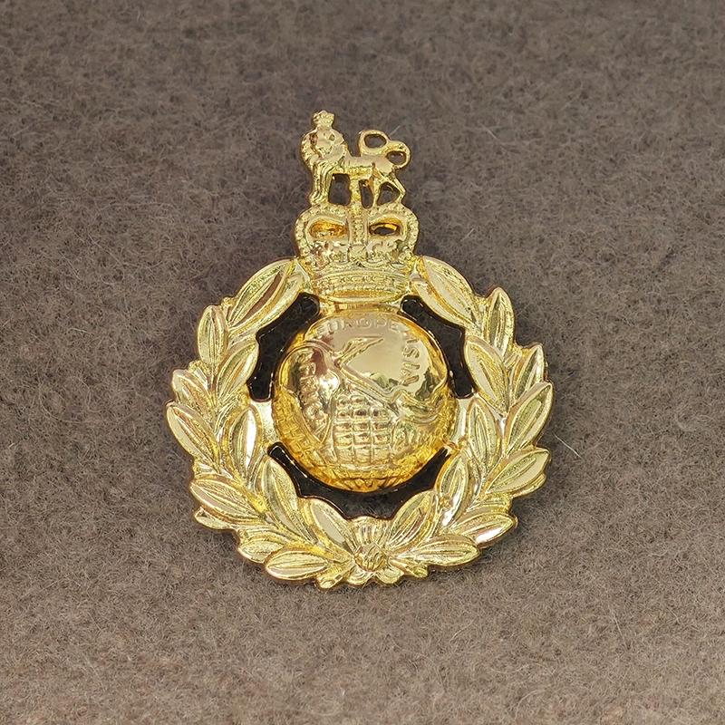 Royal British Marine Corps Hat Beret Hat Emblem Shoulder Badge Military Fan Metal Badge Qualification Badge Skills Badge