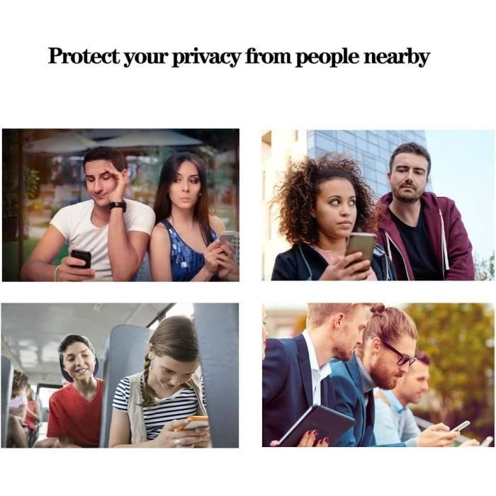 Verres Trempés - Booling - pour Samsung Galaxy A51 - Anti-Espion - Protection Antichoc - 3 Pièces