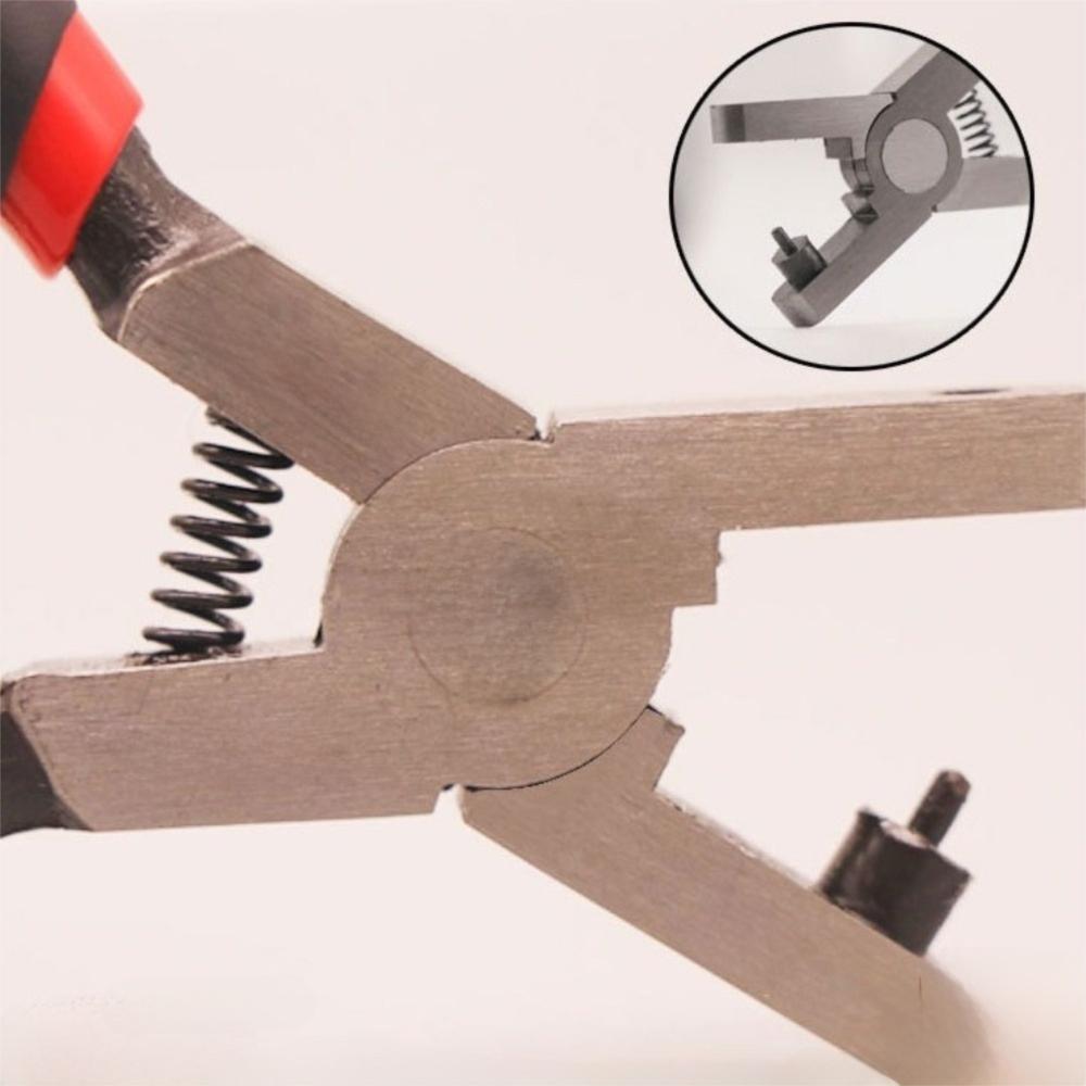 Round Hole Leather Belt Hole Puncher Metal Belt Punching Tool Durable Watch Band Hole Punch DIY