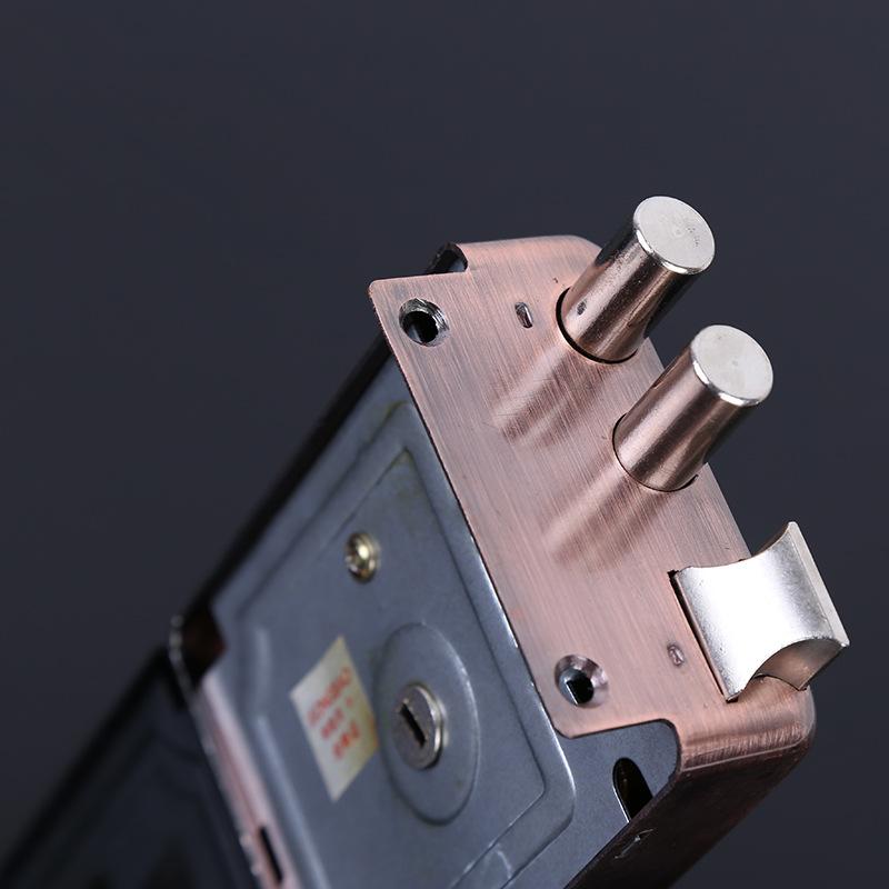 Factory Direct Sale Home Durable Polished Modern Anti-theft Door Lock with Key Stainless Steel Iron Aluminum Alloy