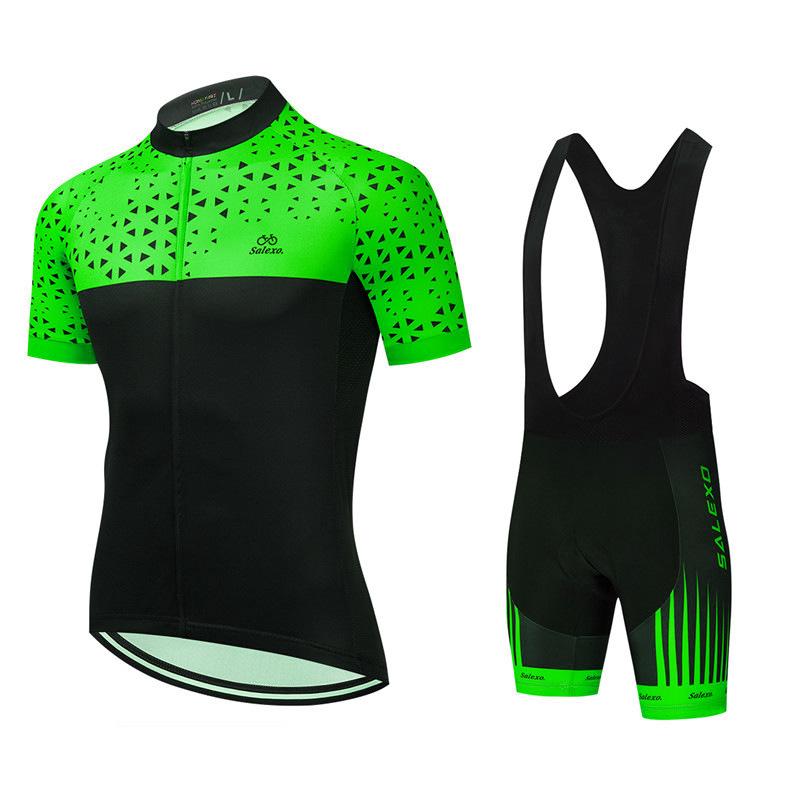 Men's Cycling Suit Summer Team Cycling Suit Set Mountain Bike Team Cycling Suit Set Quick Drying 2026 Summer Breathable Cycling Suit Set