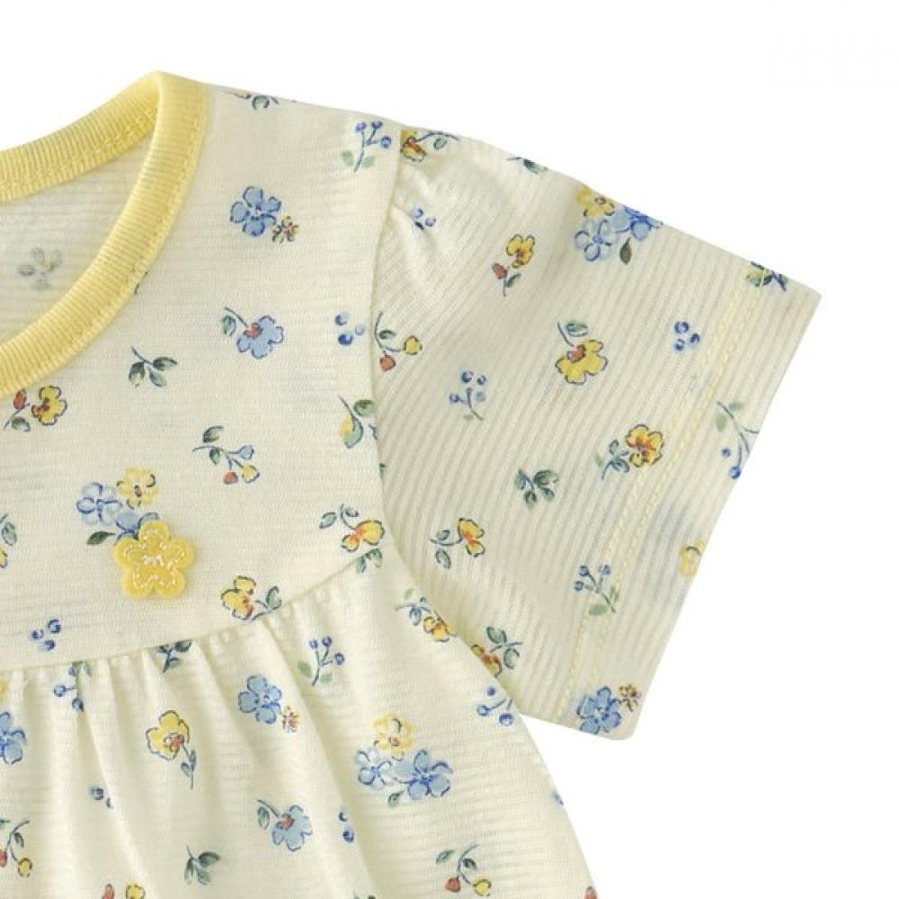 Mink Mui Blooming Rayon Short Sleeve Underwear 36370 054 24