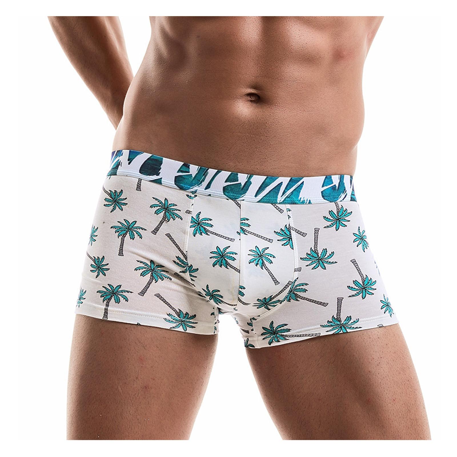 Мужские модные плоские брюки с принтом из ткани — фото 8