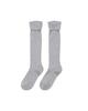 MISEKI SEOUL Shirring Knee Socks Gray