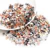 200-500Pcs 3 4 5mm CBB Square Beads For Jewelry Making Loose Spacer Plastic Beads DIY Bracelets Necklaces Supplies Wholesale