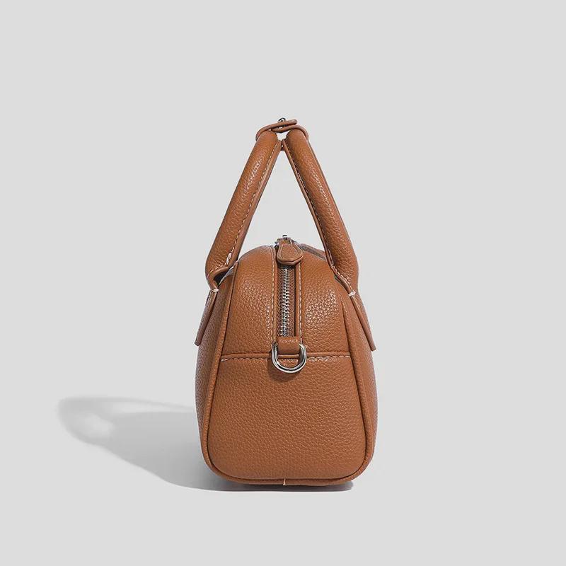 Lychee Pattern Hand-Held Crossbody Bag - 2024 Original Boston Design