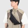 Men's Casual Sports Travel Waist Bag Lightweight Riding Chest Large Capacity Crossbody Bag  Phone Pocket