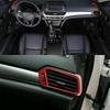 4x Interior Dashboard Air Vent AC Outlet Covers Trim For Honda Accord 2018-2022
