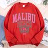 Malibu Beach Usa 73 Hoodie Men Women Loose Sweatshirt Creativity O-Neck Hoodies Street Fashion Oversize Hoody Couple Sportswear
