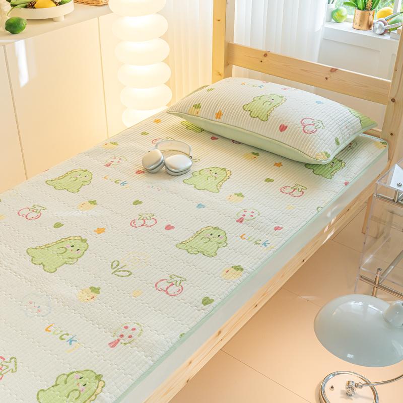 (Student Season) Small Fresh Printed Cotton Bed Cover Student Bed Cover