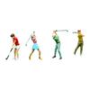 4 Miniature Golf in 1/64 Scale for Outdoor Decor And Model Layouts