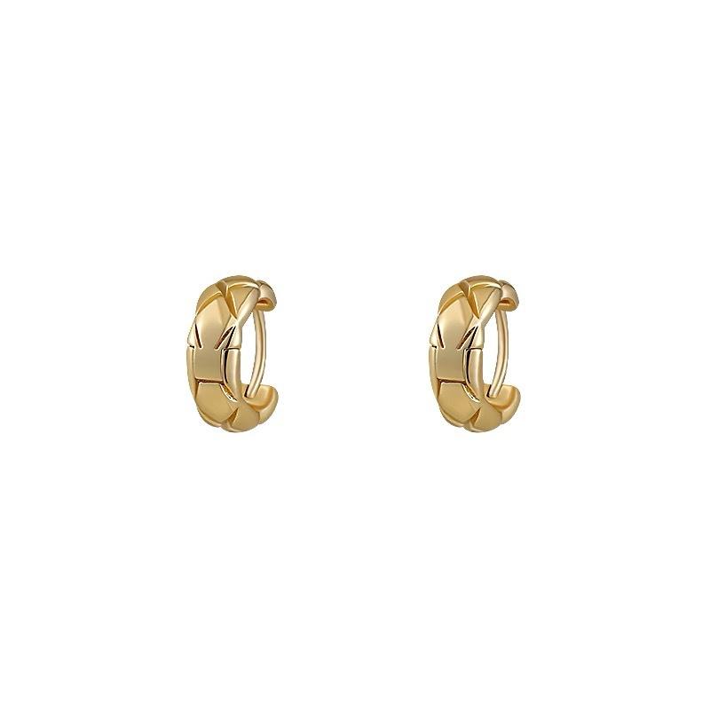 Women Light Luxury High-End Rhinestone Hoop Earrings, Stylish Ear Cuff Jewelry Daily Fashion Accessories New Arrival