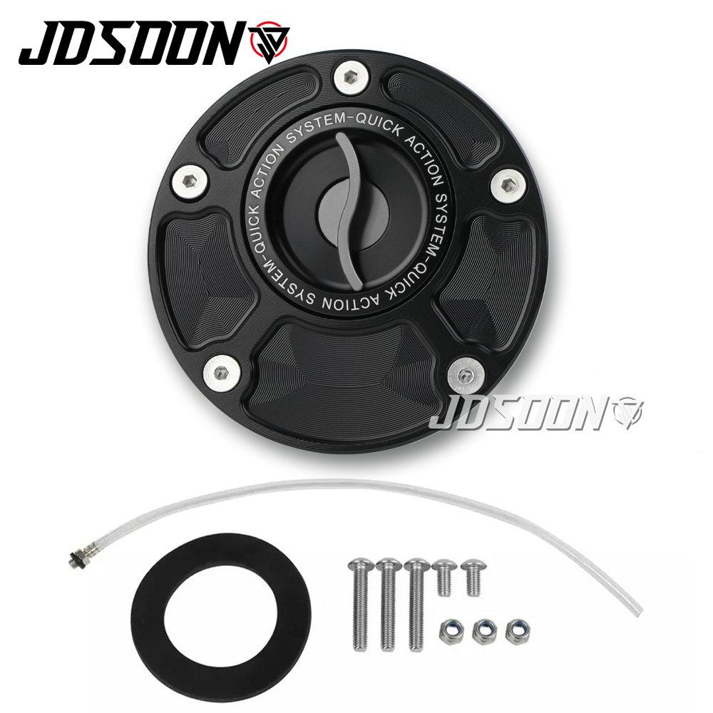 For YAMAHA YZF-R3 YZF-R6/S YZF-R7 YZF-R1 YZF R1M FZ 1 FZ6 FZ8 Quick Release Keyless CNC Fuel Tank Cap Airbox Cover Motorcycle