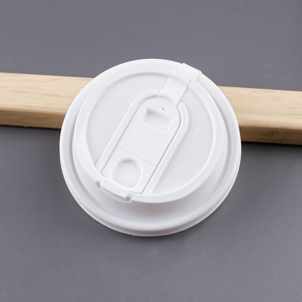 Leak-Proof Disposable Multifunctional Lid for 90 Caliber Cups: Fits Plastic and Paper Coffee, Milk Tea, and Takeaway Cups.