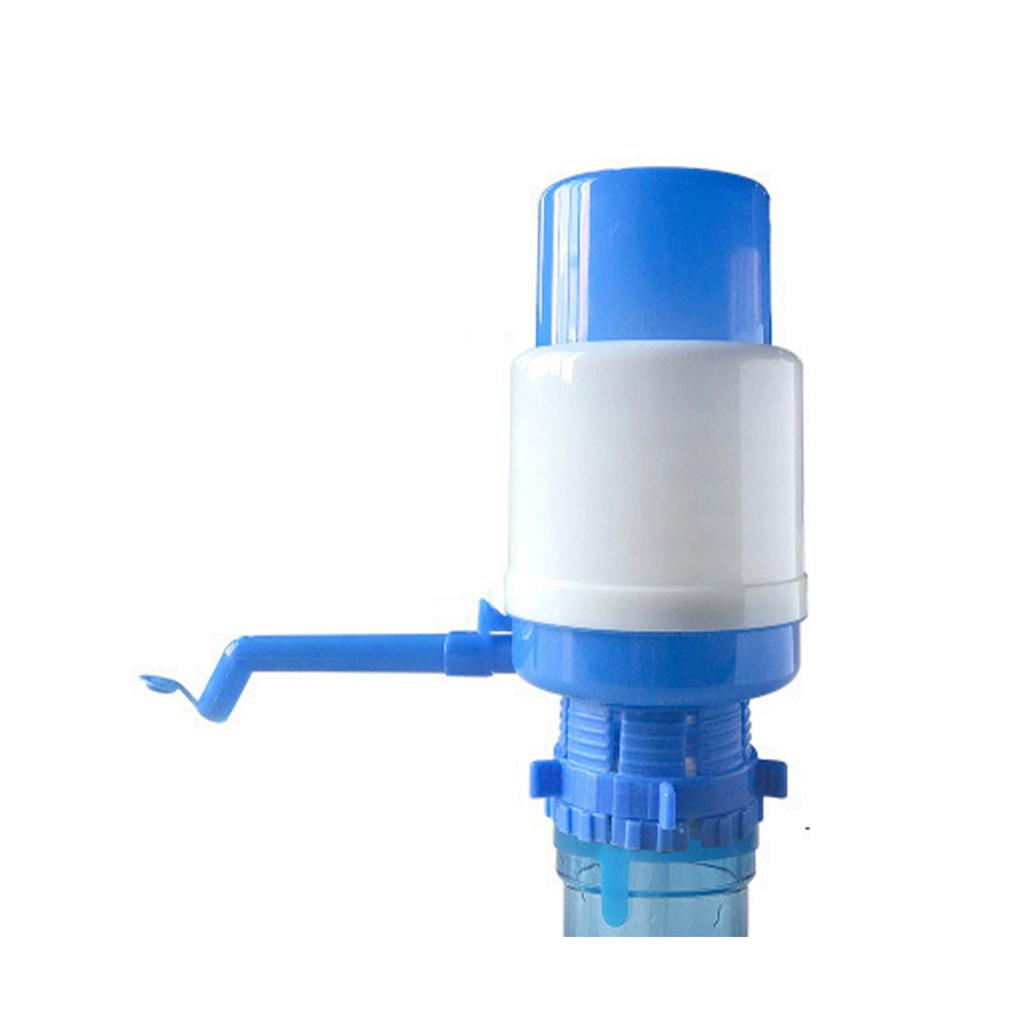 Manual Water Dispenser TPE PP Portable Hand Pressure Drinking Water Bottle Pump for Home Travel