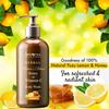 Drontika Wild & Pure Nature Detox Body Wash, 1000ml Shower Gel, 100% Natural Lemon & Honey With Citrus Essential Oil & Lemongrass Extracts for pH