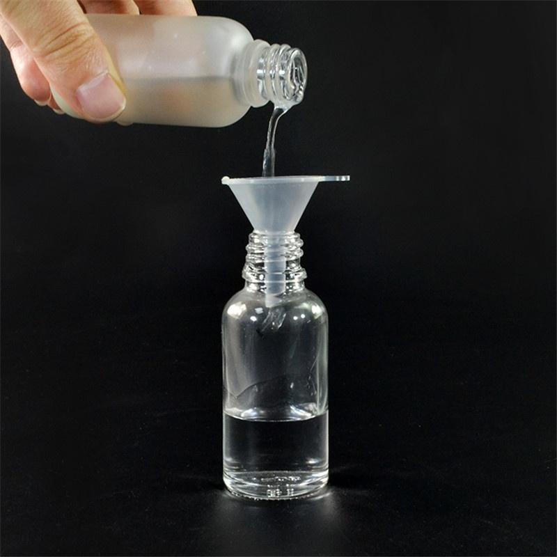 20 PCS Mini Small Plastic Separating Funnels For Perfume Liquid Oil Filling Empty Bottle