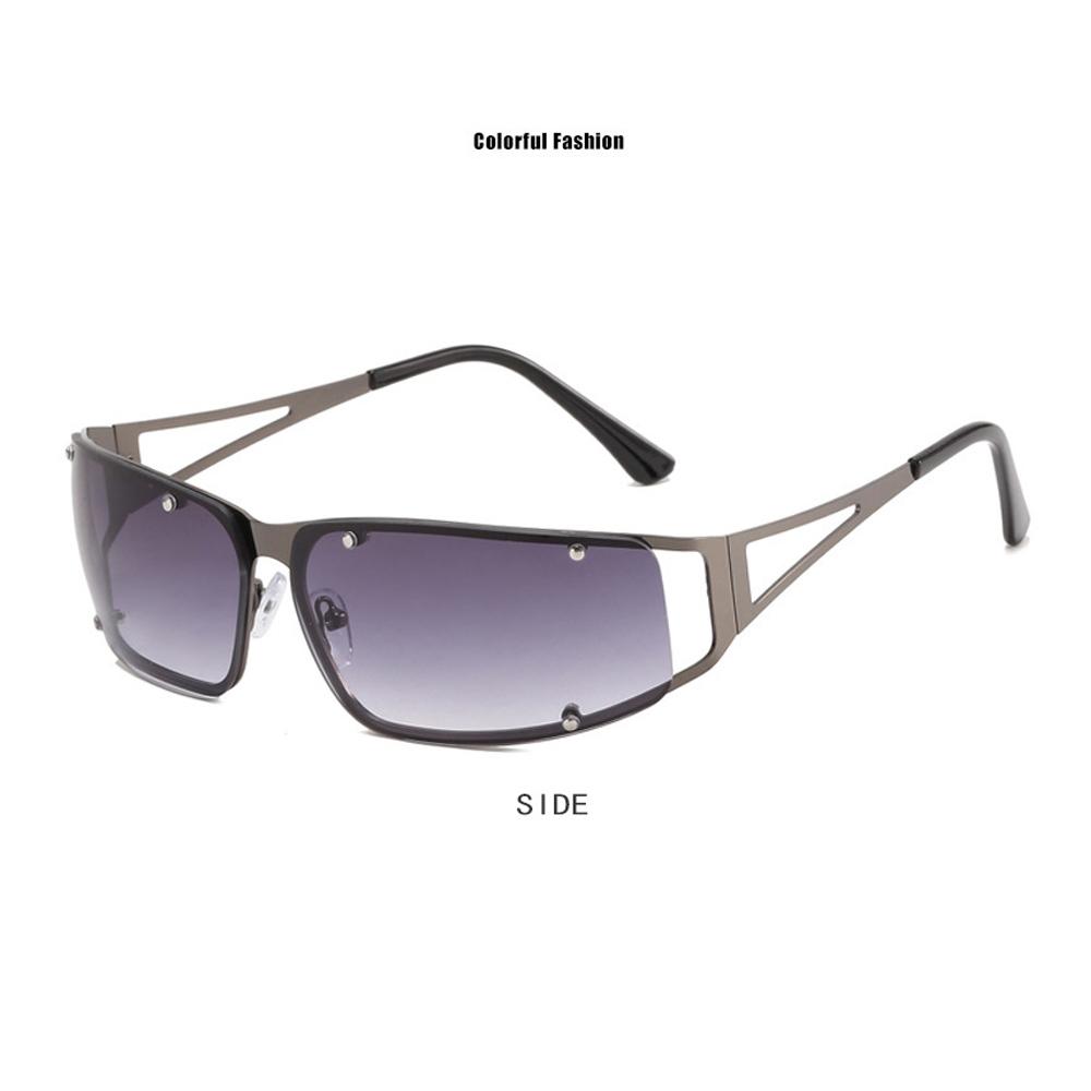 Y2k Sunglasses Optical Women'S Sunglasses Uv400 Riding Shades Avant-Garde Driving Sun Glasses For Cycling Fashionable Outfits