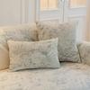 Backrest Sofa Towel Anti Slip Wear Resistant Chenille Settee Cover Universal All Year Round Ink Painting Patterns Sofa Cushion