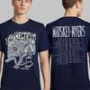Whiskey Myers Soundwaves Bridgeport CT 2026 Tournée Concerti Maglietta Blu Navy