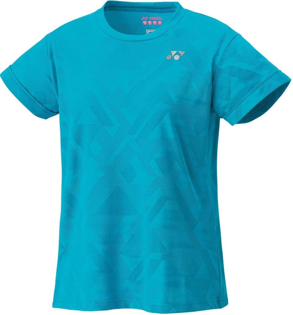 YONEX Short Sleeve Dry Light Turquoise Size L Women's T-Shirt, (540),