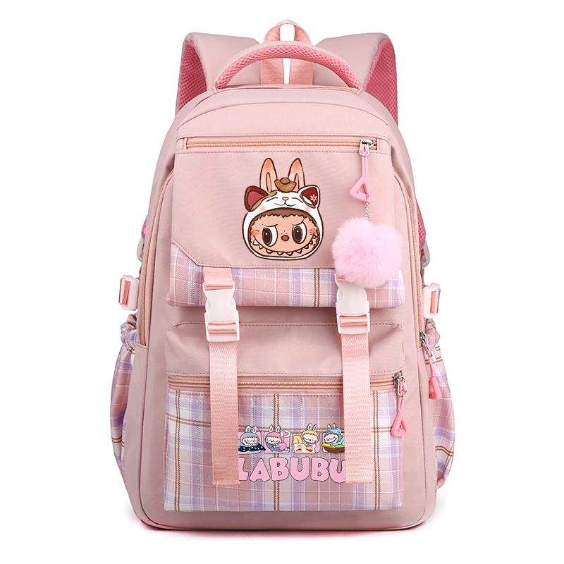 Cute Printed Backpack Large Capacity Waterproof Bookbag Boy Girl Schoolbag Women Travel Bag Kid Birthday Gift Mochila