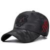 New Cotton Black Tiger Embroidery Baseball Cap Men Women Hip Hop Hat Summer Leisure Trucker Caps Unisex Snapback Hats Gorras
