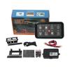 Universal 8-Button Switch Panel with Circuit Control Box for Cars, Jeeps, and Boats