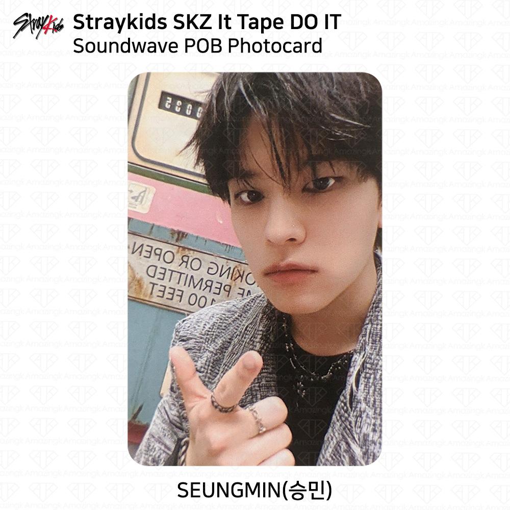 

Stray Kids SKZ It Tape DO IT Soundwave POB Фотокарточка Бан Чан Ли Но KPOP Seungmin