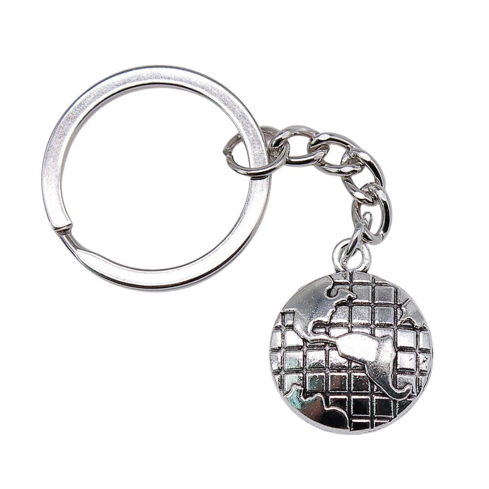 

Ferris Wheel Charm Keychain Amusement Park Key Holder 28mm Ring A26-1pcs-24x20mm