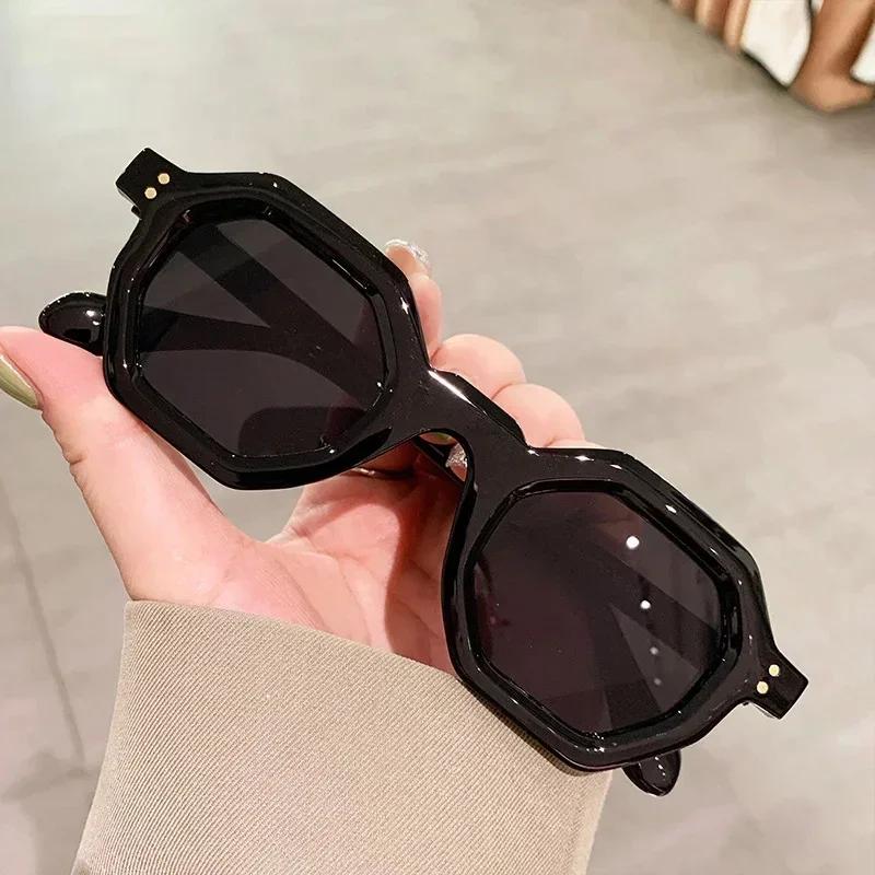 Fashion Vintage Rivet Oval Sunglasses Women Men Luxury Leopard Sun Glasses Anti Blue Light Eyeglasses Frame