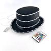 Kreativ LED-hatt som lyser Upplysande LED-hatt för män MJ Dans Cosplay Ljusande Keps Maskerad Scenuppträdande Tillbehör