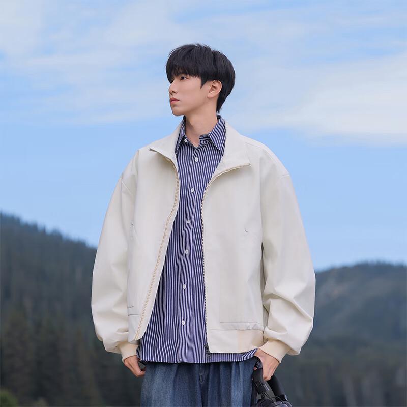 

VUUG Men s Solid Color Casual Jacket 2XL