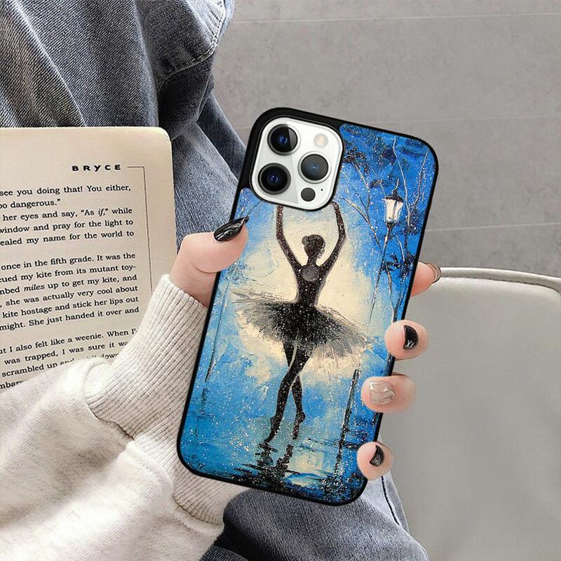 Ballet Ballerina Dancer Phone Case For iPhone 17 Air 16 15 14 plus 11 12 13 Pro  Max coque Cover Shell