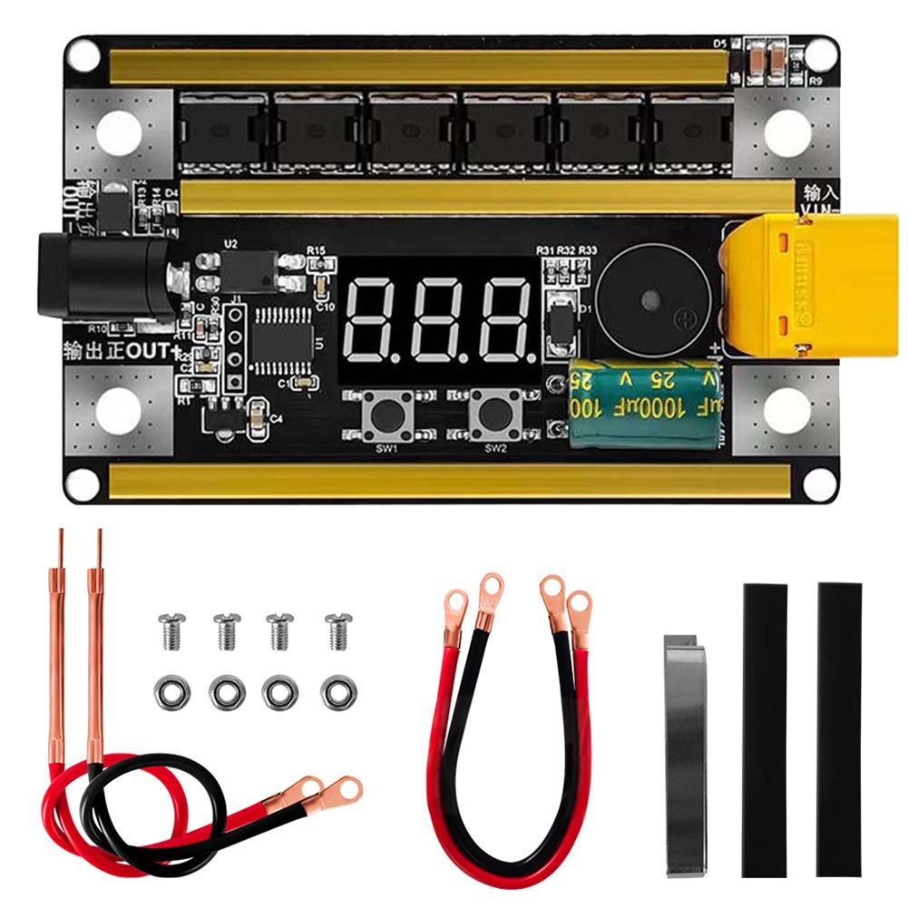 99 Gears 8V-24V Spot Welder Kit Digital Power Adjustable Spot Welding Pen Control Board Nickel Sheet For 18650 Lithium Battery