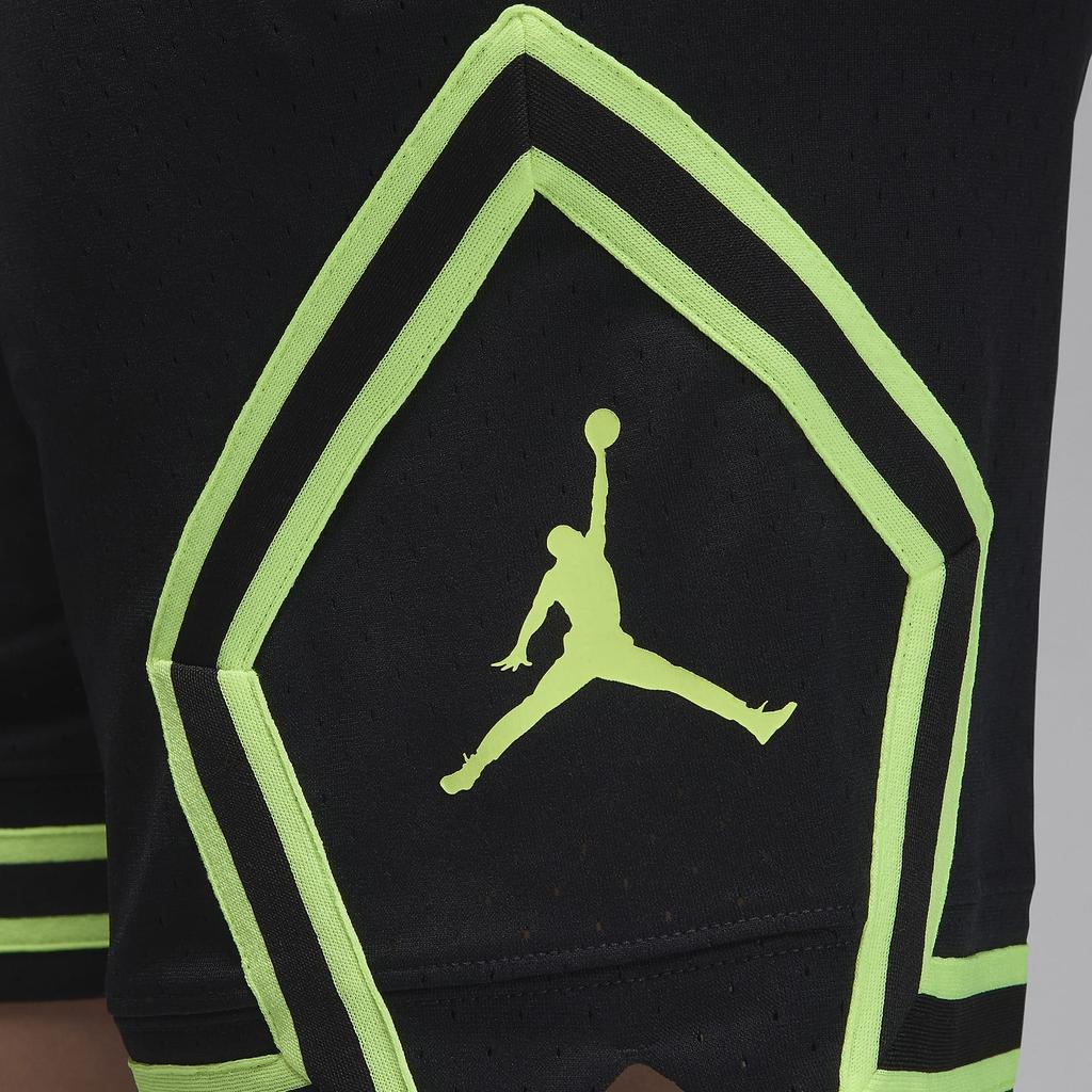 Jordan Sport Diamond Dri-Fit Shorts Black/Yellow Men Streetwear FV8612--010