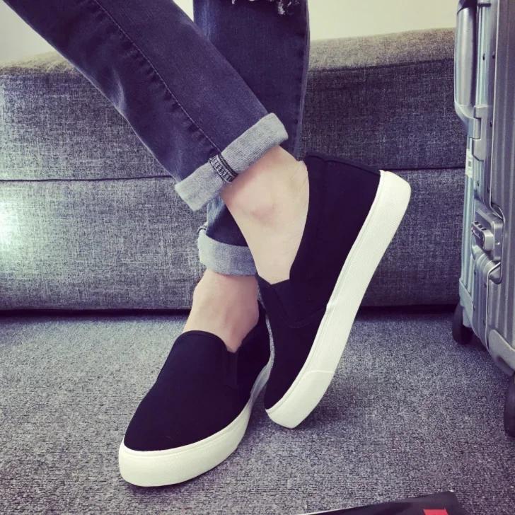 

Модные кроссовки мужские парусиновые тенденции 2024 года мужские вулканизированные туфли слипоны 2024 года новые поступления элегантные дешевые ликвидация в рекламе 44