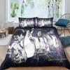 New M-Michael Jackson Bedding Set,Duvet Cover Bed Set Quilt Cover Pillowcase,king Queen Size Bedding Set Kids