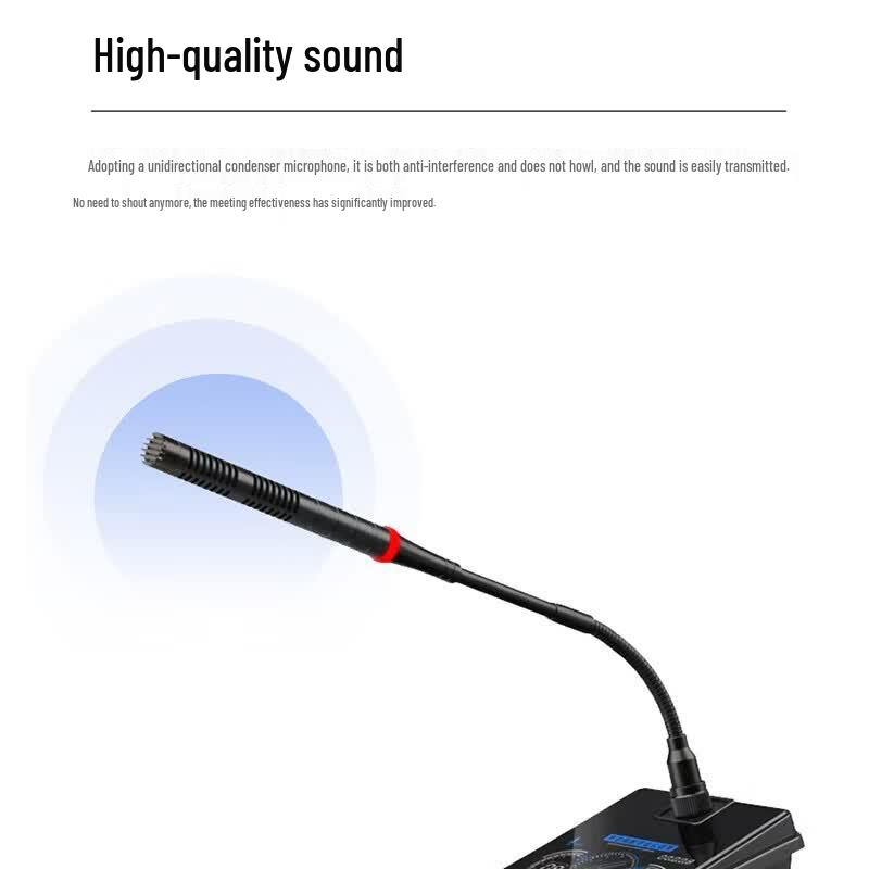 HDCON HT-686D Digital Gooseneck Conference Microphone (CN version)