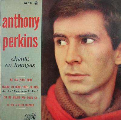 7-Zoll-Schallplatte ANTHONY PERKINS - Anthony Perkins Chante En Français EG591 Pathé 1962 Frankreich Pop Gebraucht