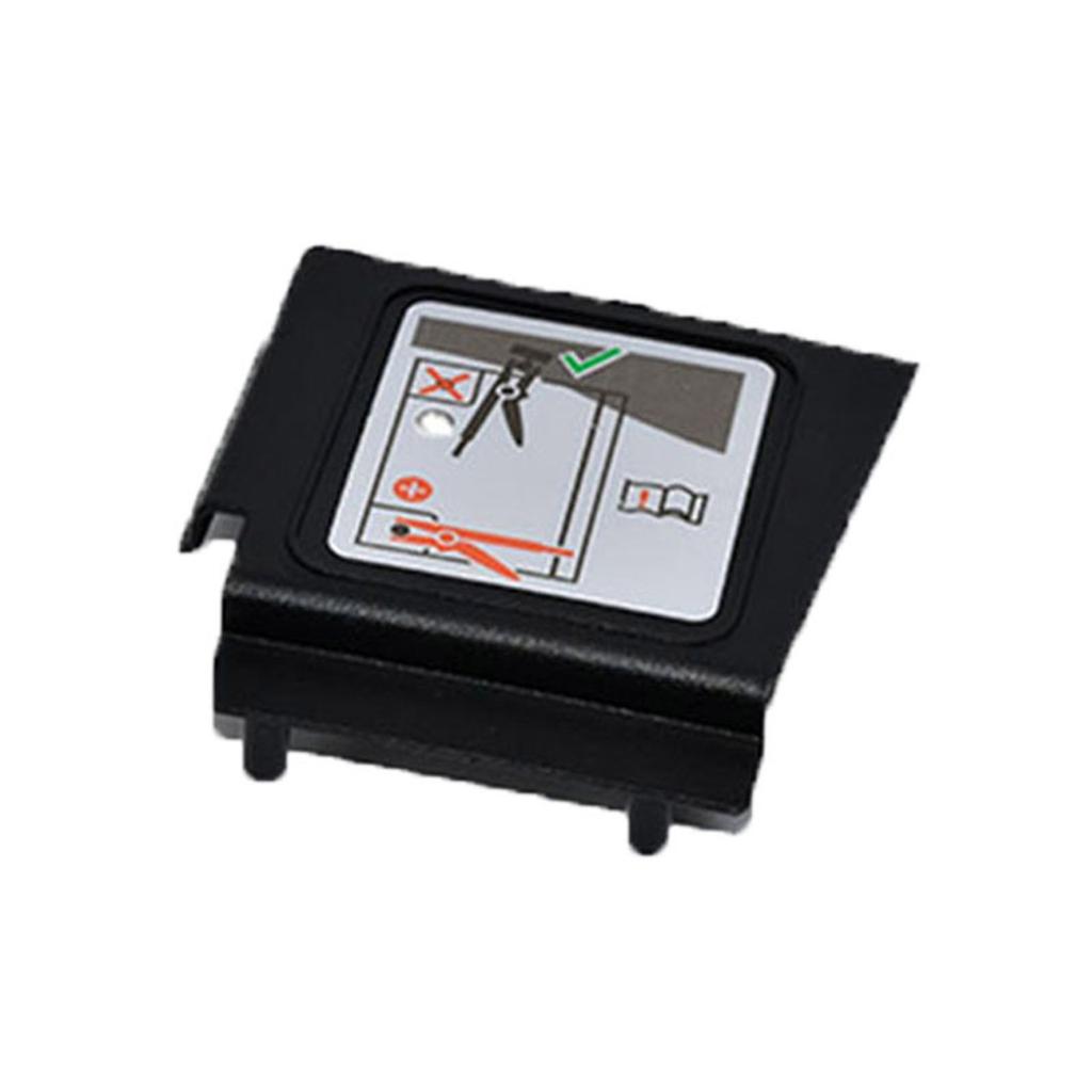 Par Batteripolklemmedeksler Bilbatteripolklemmedeksler 5Q0971813A Støv- og fuktbeskyttelse Enkel installasjon for VW